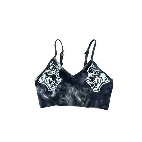 Darc Sport SHE Dual Wolf Chopper Everson Seamless Sports Bra S Black Ghost Cloud - Picture 3 of 5